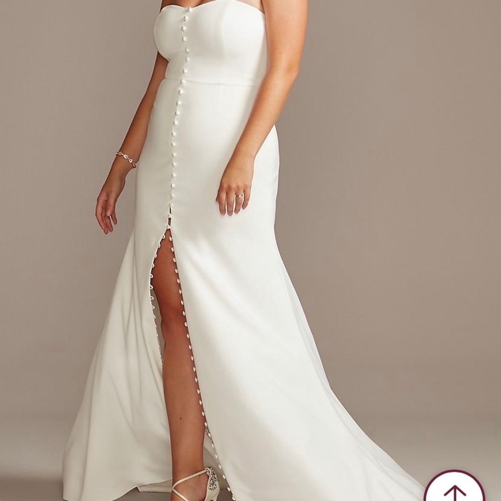 Dress is too big. I had it sized down to 16-but is still to big.